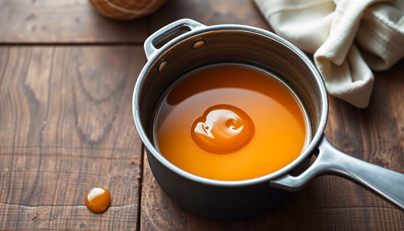 Goutte de miel doré tombant d'une cuillère dans un pot