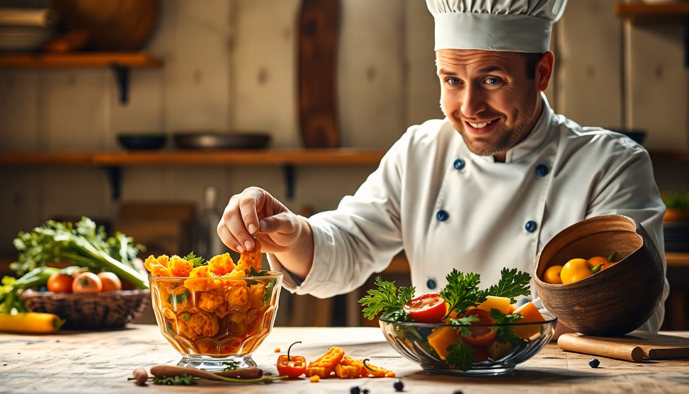 Légumes croquants et colorés dans un bocal de saumure