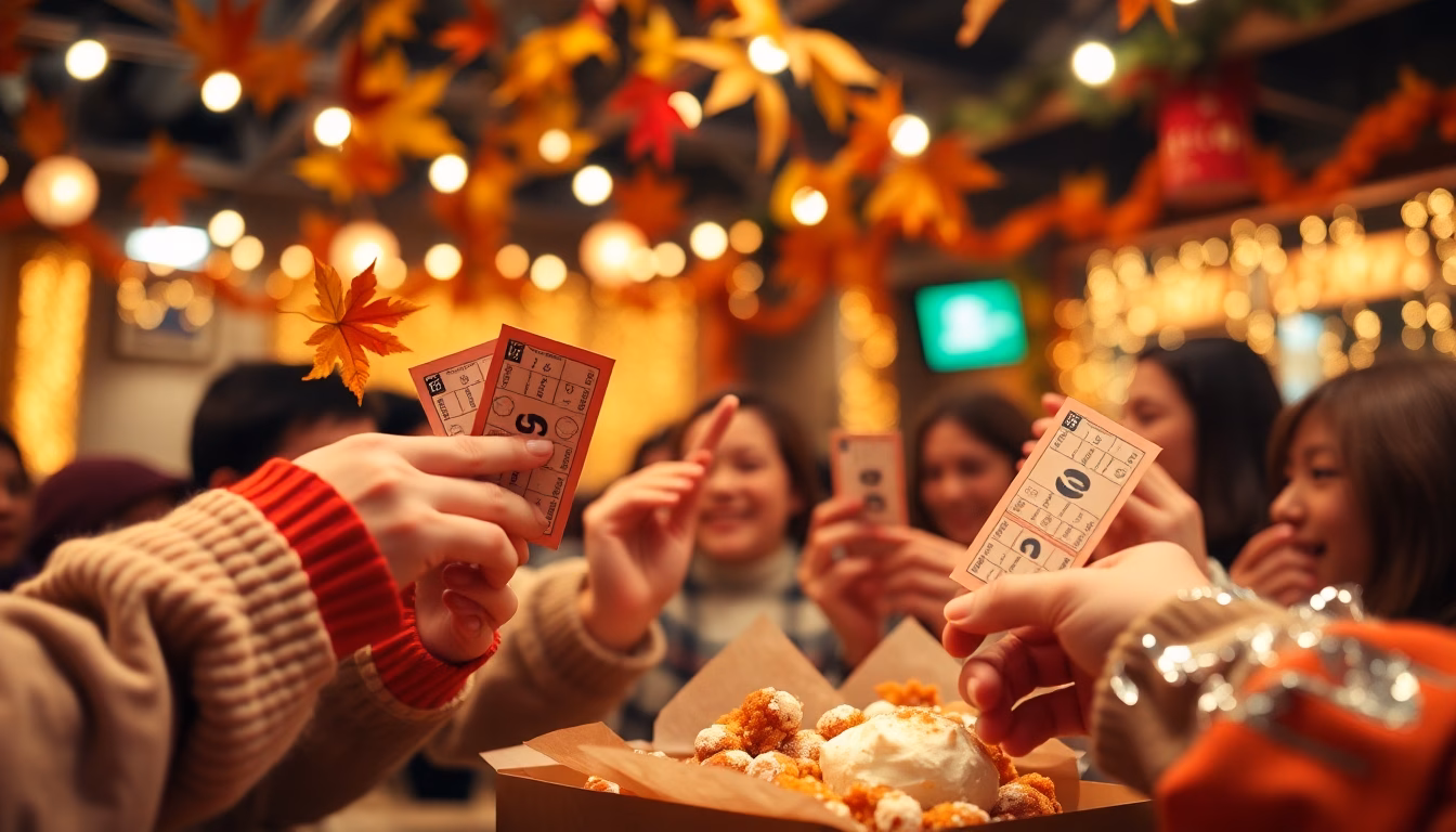 ticket de Loto et ingrédients de cuisine