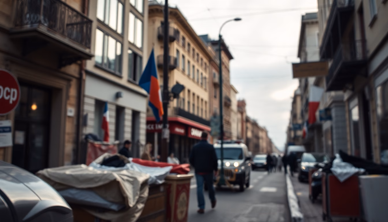 Carte de l'Europe avec symboles de conflit