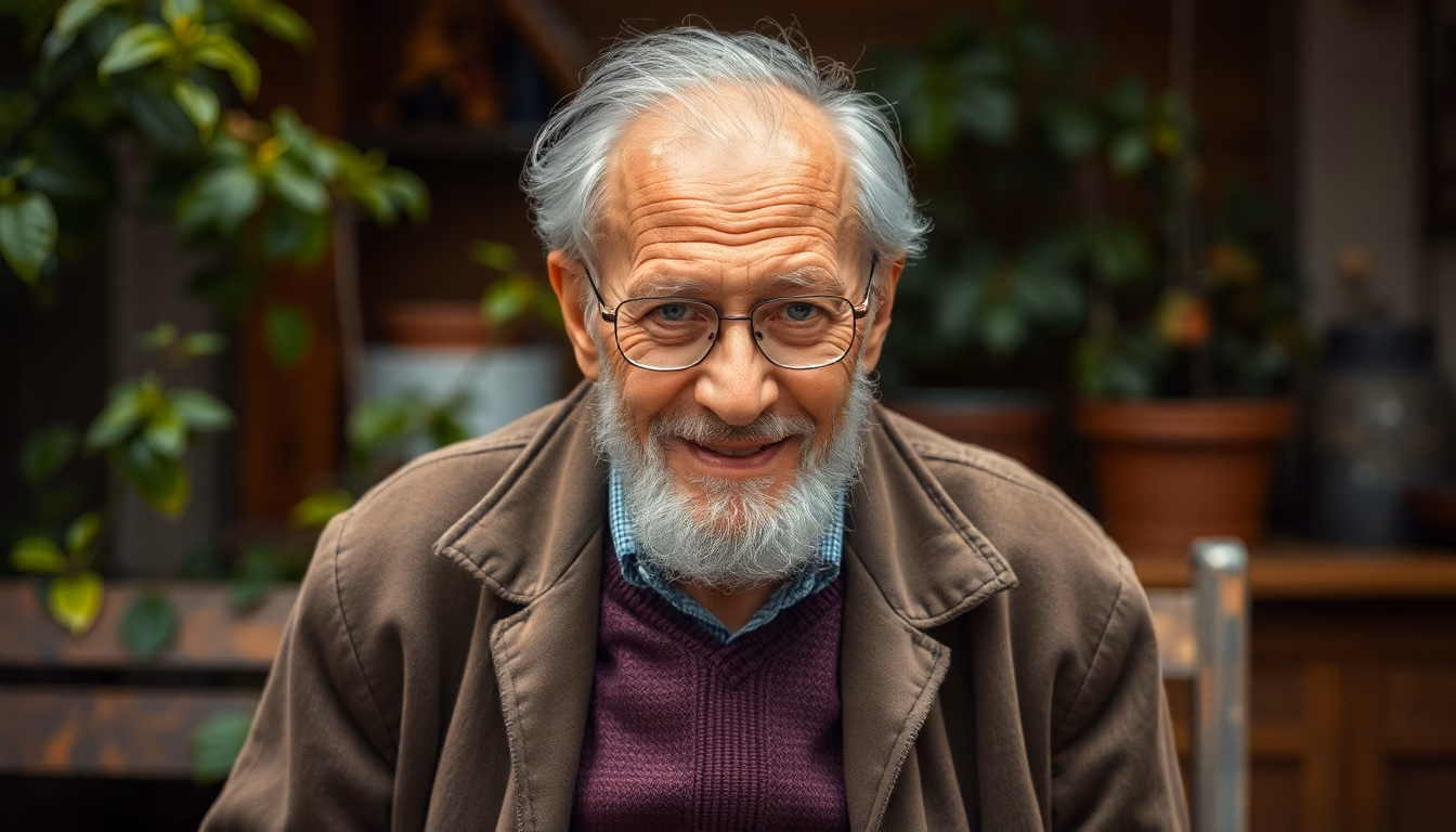 Alain Chamfort souriant et inspiré