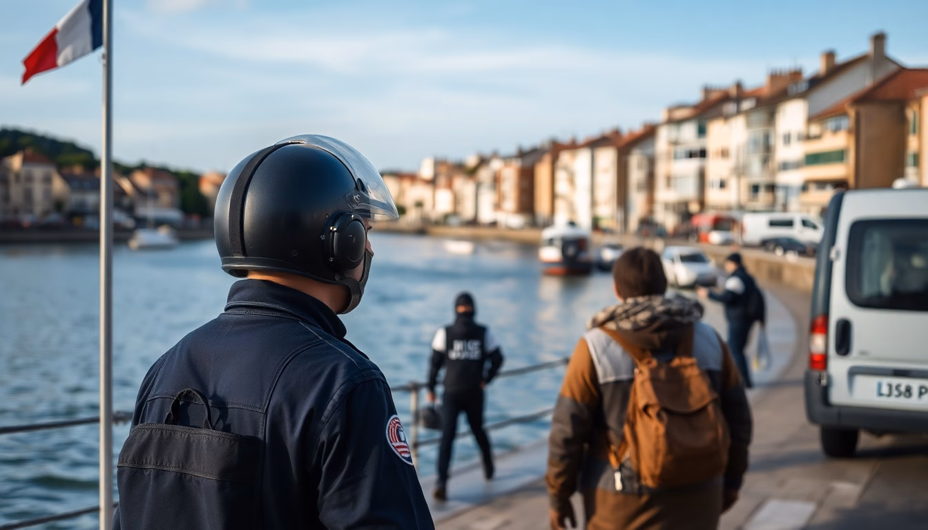 Paysage d'Oléron avec une zone d'ombre