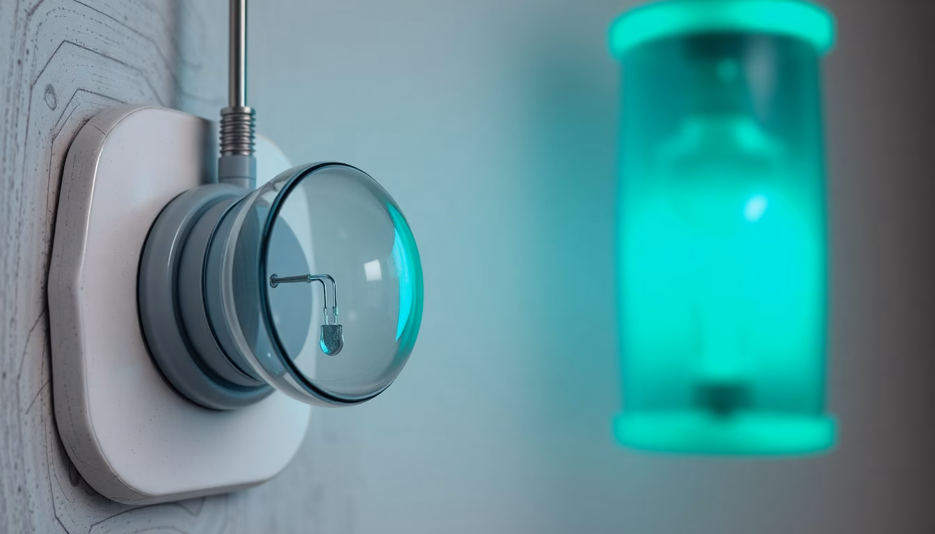 compteur électrique avec symbole d'économie