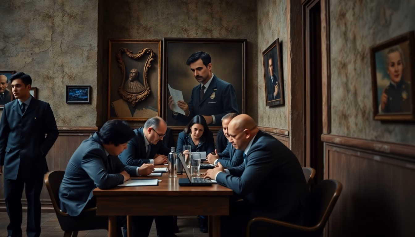 représentants français algériens se serrant la main