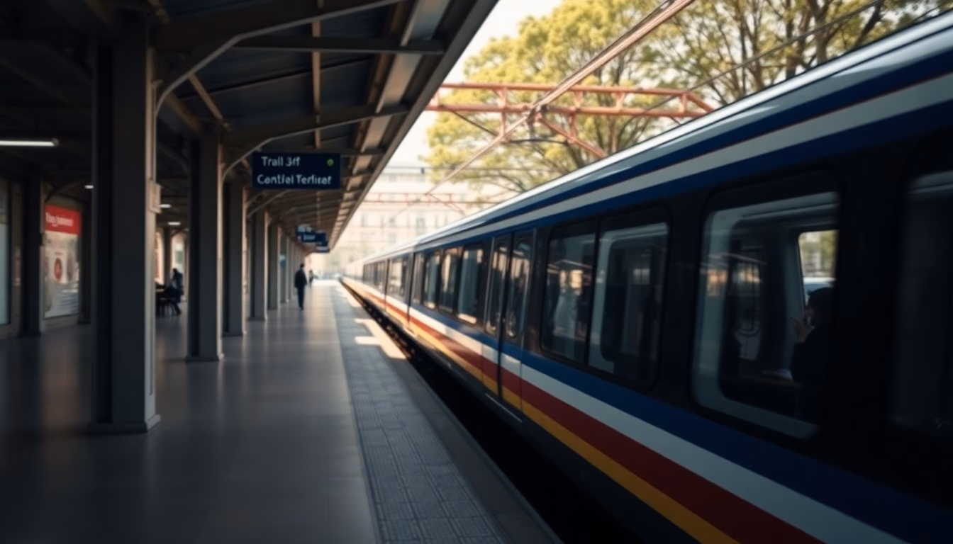 Personne souriante comparant prix billets train