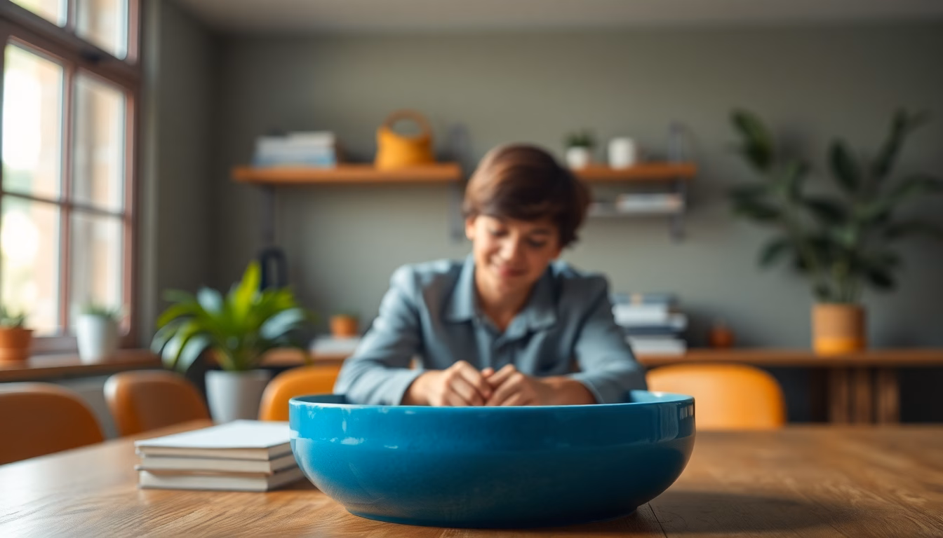 Calculatrice devant logo CAF