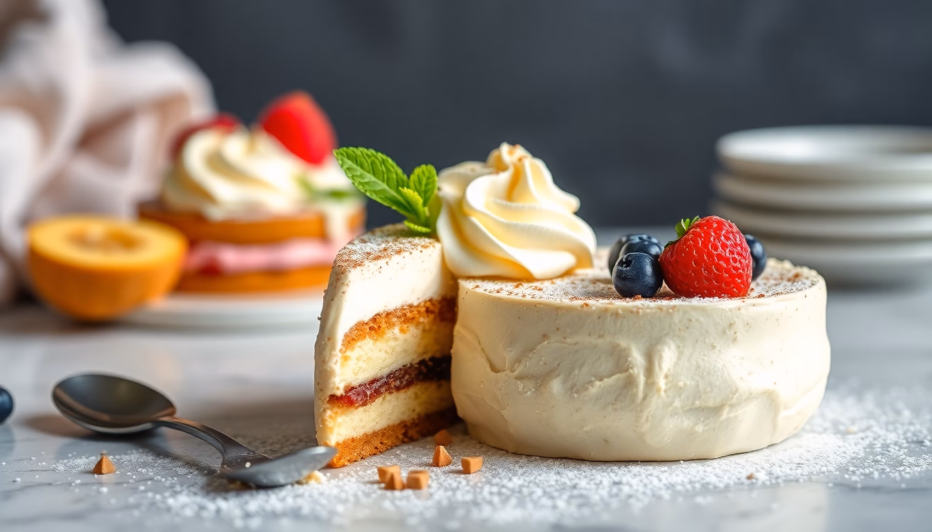 Assortiment de desserts raffinés